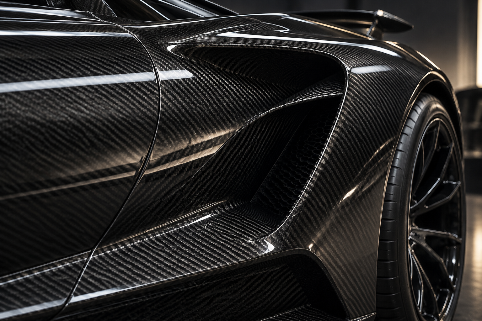 Carbon fiber aero parts