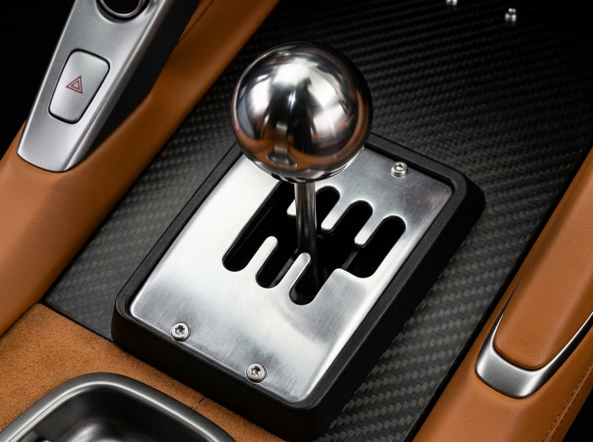 Gated Quickshift plate over a carbon console
