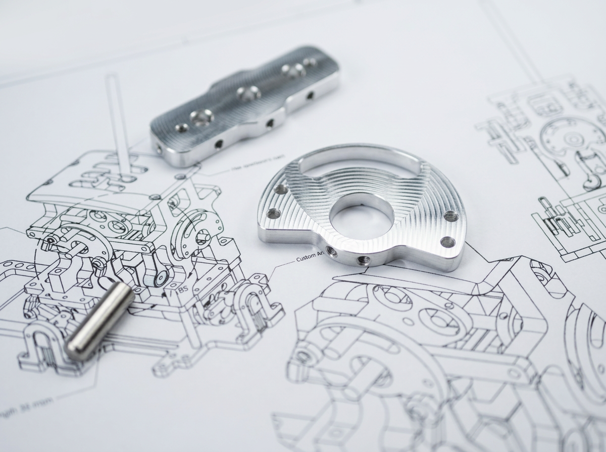 CNC-machined Quickshift components